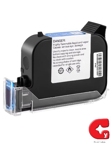 Cartucho Impresora De Inyeccion Portatil 12,7mm